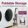 image:imageBLACKDECKER Over The Door Expandable Telescopic Drying Rack Clothes Organizer Towel Hanger Laundry Collapsible BlackBlack