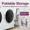 image:imageBLACKDECKER Over The Door Expandable Telescopic Drying Rack Clothes Organizer Towel Hanger Laundry Collapsible BlackGray