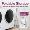image:imageBLACKDECKER Over The Door Expandable Telescopic Drying Rack Clothes Organizer Towel Hanger Laundry Collapsible BlackSilver