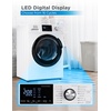 image:imageBLACKDECKER Washer and Dryer Combo 27 Cu Ft Capacity BCW27MW White