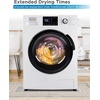 image:imageBLACKDECKER Washer and Dryer Combo 27 Cu Ft Capacity BCW27MW White