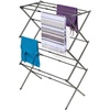 image:imageBlackDecker 3 Tier Expandable Collapsing Foldable Laundry Rack for Air Drying Clothing Space Saving Heavy Duty Lightweight Metal Drying Rack BlackSilver