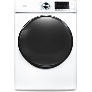 image:imageBLACKDECKER 70 Cu Ft Front Load Dryer 240V BLD67ME White8 Cu Ft