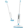 image:imageBLACKDECKER 1300W Steam Mop for Hardwood Tile amp Laminate Floors MultiSurface Floor Steamer with Carpet Glider 2 Washable Microfiber Pads Fast Heat Up amp 22 Ft Cord White