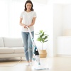 image:imageBLACKDECKER 2in1 Steam Mop and Handheld Steam Cleaner 1500W Electric Floor Steamer with 180 Swivel Steering Fast 30s HeatUp Compact Foldable Storage 13 Accessories for Tile amp Hardwood FloorsWhiteBlue