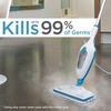 image:imageBLACKDECKER 2in1 Steam Mop and Handheld Steam Cleaner 1500W Electric Floor Steamer with 180 Swivel Steering Fast 30s HeatUp Compact Foldable Storage 13 Accessories for Tile amp Hardwood FloorsWhite