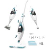 image:imageBLACKDECKER 2in1 Steam Mop and Handheld Steam Cleaner 1500W Electric Floor Steamer with 180 Swivel Steering Fast 30s HeatUp Compact Foldable Storage 13 Accessories for Tile amp Hardwood FloorsWhiteBlue