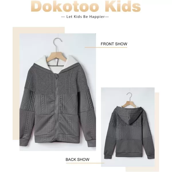 Girls Spring Tops Hoodie Fashion Color Block Zip Up Long Sleeve Hoodies Sweatshirts