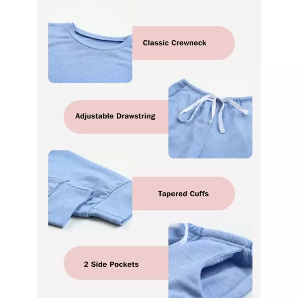 Girls Summer Outfits Cute T-Shirt and Shorts Set with Side Pockets