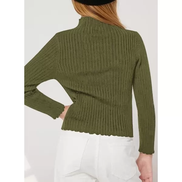 Girls Turtleneck Sweater Kids Casual Long Sleeve Knitted Slim Fit Pullover Tops 7-15 Years