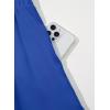 imageGirls Dresses Ruffle Trim Sleeveless V Neck Casual ALine Flowy Dress with PocketsDark Blue