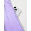 imageGirls Dresses Ruffle Trim Sleeveless V Neck Casual ALine Flowy Dress with PocketsPurple