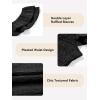 imageGirls Summer Dresses Cute Double Layer Ruffle Sleeve Smocked Flowy Dress 615 YearsBlack
