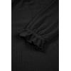 imageGirls Shirts Long Sleeve Lightweight Tops 2025 Fall Fashion Blouses Knit Crewneck Basic Tee 613 YearsBlack