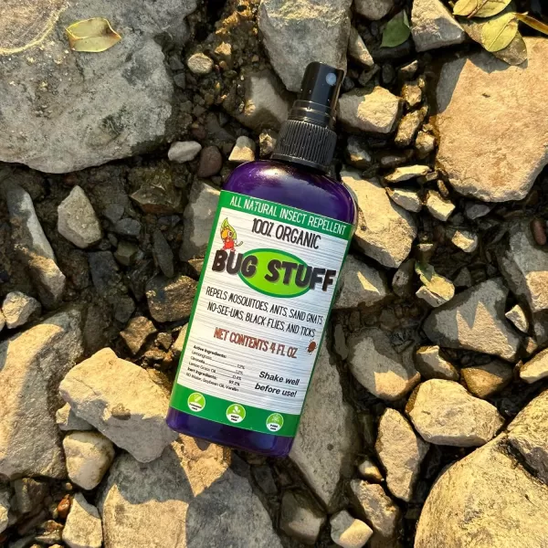 Bug Stuff All Natural Bug Spray  Keeps All Flying ampamp Biting Insects Away  Bug Spray for Children ampamp Pets  Made from 100 Organic Ingredients  4 FL OZ Spray Bottle