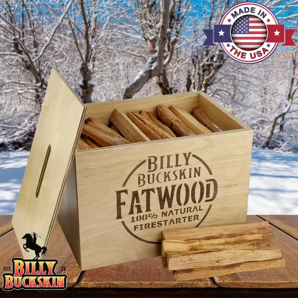 Fatwood Fire Starter Sticks 10 lb Box  All Natural ResinRich Fatwood for Wood Stoves Fireplaces Campfires  Easy ampamp Safe Fire Logs LongLasting Firewood 140 SticksCoated Birch