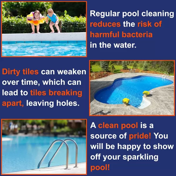 PoolWhiz Pumice Block  Pool Tile ampamp Concrete Cleaner  Pumice Stone for Cleaning Pools Spas ampamp Water Features  Pool and Spa Cleaner by Billy Buckskin Co  Pack of 112 Pack