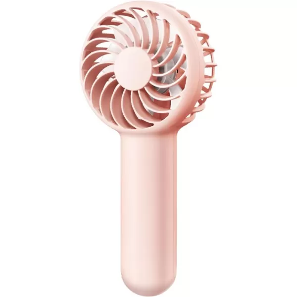 Gaiatop Mini Portable Fan 3 Speed Powerful Handheld Fan 2000mAh Battery Operated Cute Design Personal Small Fan USB Rechargeable Makeup Eyelash Hand Fan Travel Essentials for Women Girls BlackPink