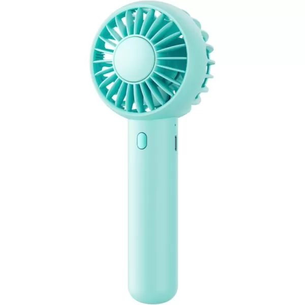 Gaiatop Mini Portable Fan Powerful Handheld Fan Cute Design 3 Speed Personal Small Desk Fan with Base Lightweight Makeup USB Rechargeable Fan for Stylish Girl Women Travel Indoor Outdoor GreenGreen