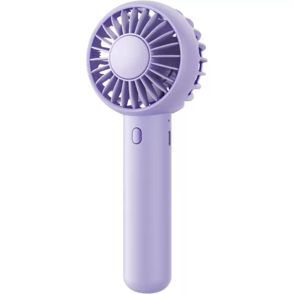 Gaiatop Mini Portable Fan Powerful Handheld Fan Cute Design 3 Speed Personal Small Desk Fan with Base Lightweight Makeup USB Rechargeable Fan for Stylish Girl Women Travel Indoor Outdoor Greenpurple