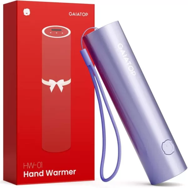 Gaiatop Hand Warmers Rechargeable Electric Portable Pocket Heater Rechargeable Hand Warmer Heat Therapy Great Gifts for Raynauds Hunting Golf Camping Women Men