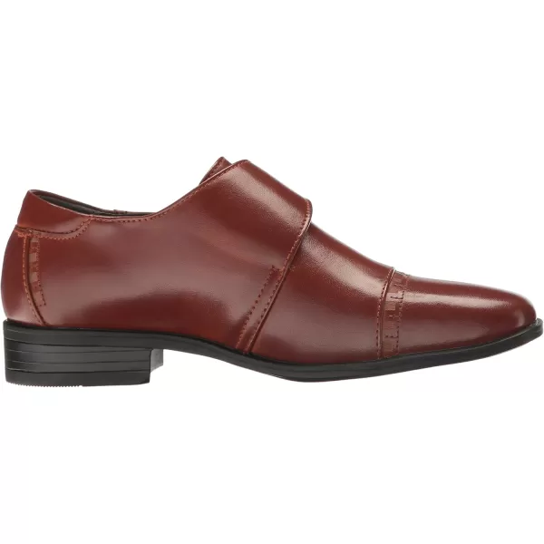 STACY ADAMS Boys Macmillian Uniform Dress ShoeCognac