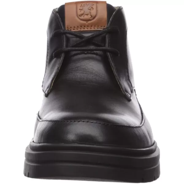 STACY ADAMS Mens Alcander Leather Chukka BootBlack