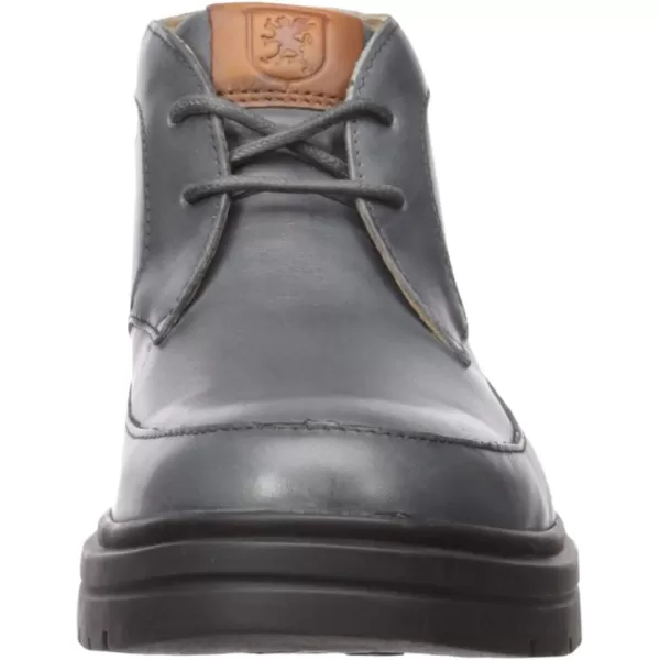 STACY ADAMS Mens Alcander Leather Chukka BootGrey