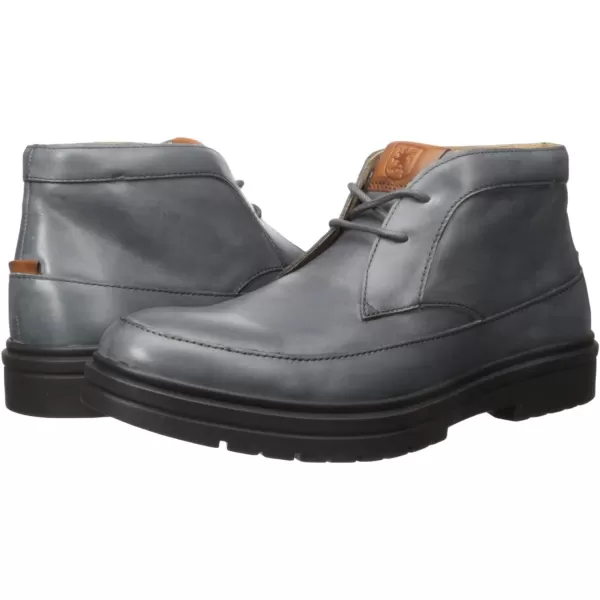 STACY ADAMS Mens Alcander Leather Chukka BootGrey