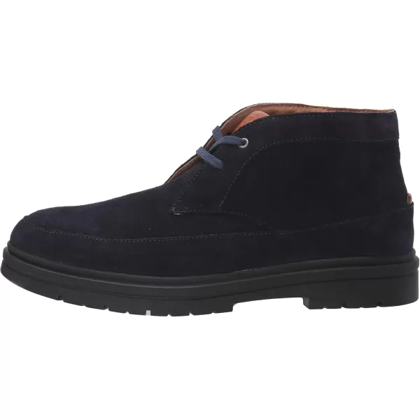 STACY ADAMS Mens Amherst Suede Chukka BootNavy