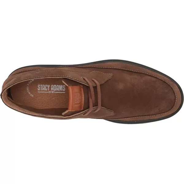 STACY ADAMS Mens Amherst Suede Chukka BootTobacco