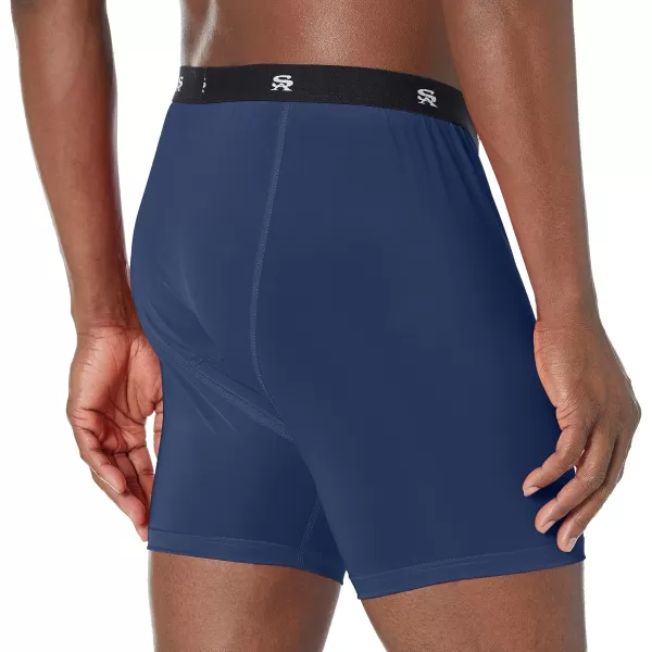 Stacy Adams Mens Boxer BriefNavy