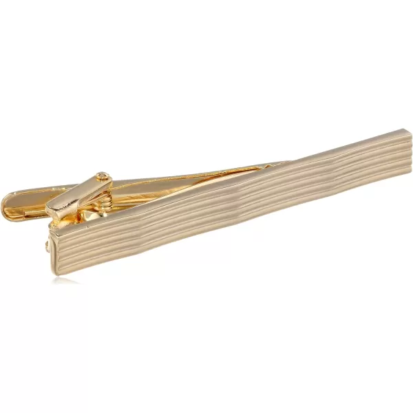 Stacy Adams Mens Gold Cuff Link ampamp Tie Bar Wridges Set