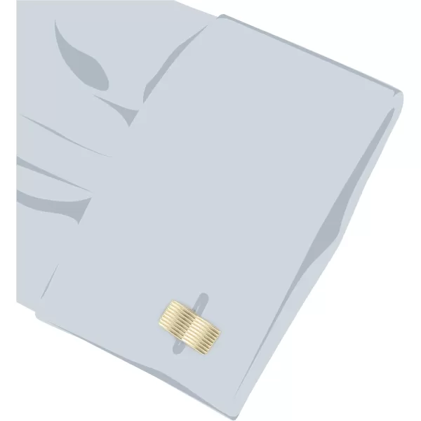 Stacy Adams Mens Gold Cuff Link ampamp Tie Bar Wridges Set