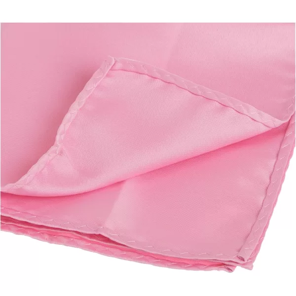 Stacy Adams Mens Satin solid Tie SetPink