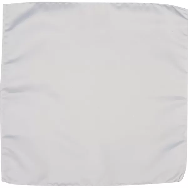 Stacy Adams Mens Satin solid Tie SetWhite