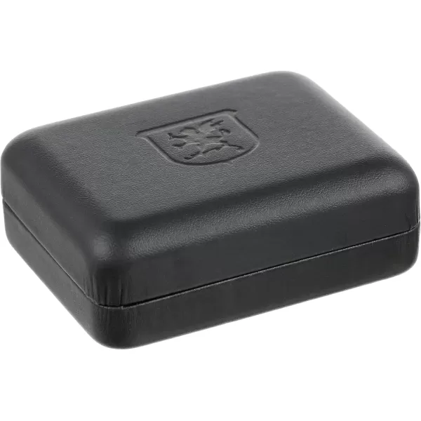 Stacy Adams Mens Silver Rectangle Cuff Link With Crystals