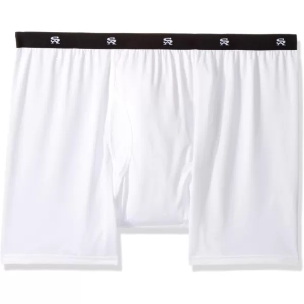 STACY ADAMS Mens Boxer BriefWhite