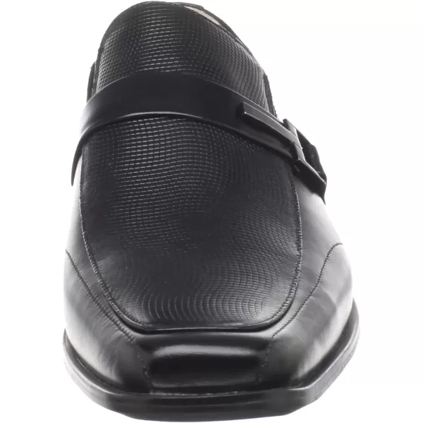 STACY ADAMS Mens Beau Moc Toe Bit SlipOn LoaferBlack