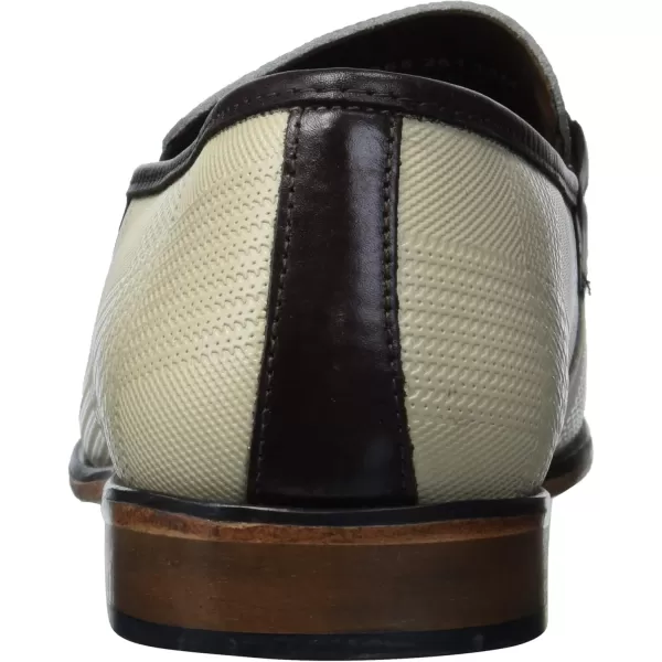 STACY ADAMS Mens Bianchi Tassel Slipon LoaferTaupe Multi