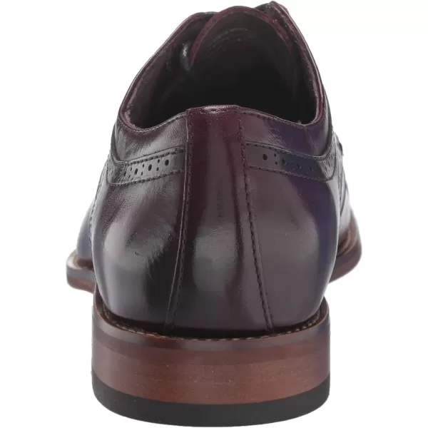 STACY ADAMS Mens Dickinson CapToe Laceup OxfordBurgundy 