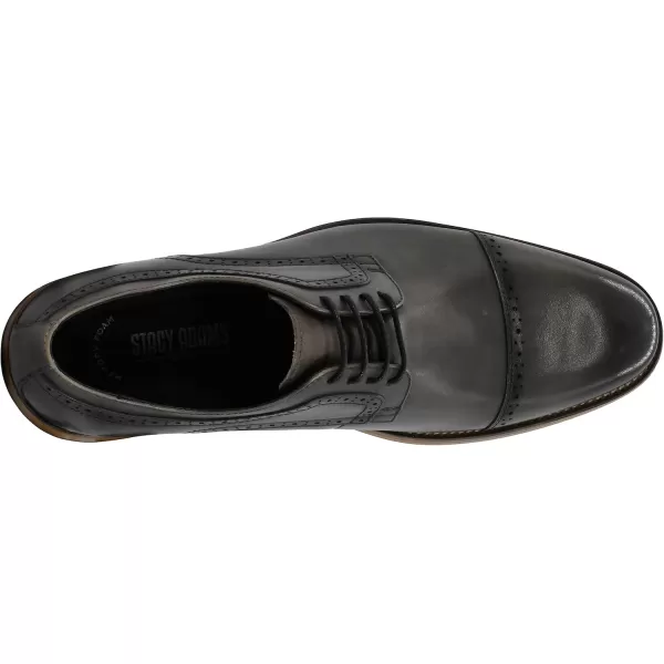 STACY ADAMS Mens Dickinson CapToe Laceup OxfordGrey