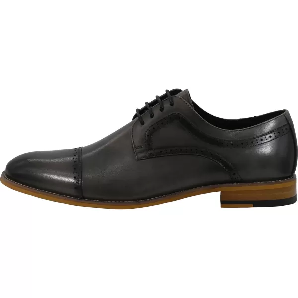 STACY ADAMS Mens Dickinson CapToe Laceup OxfordGrey