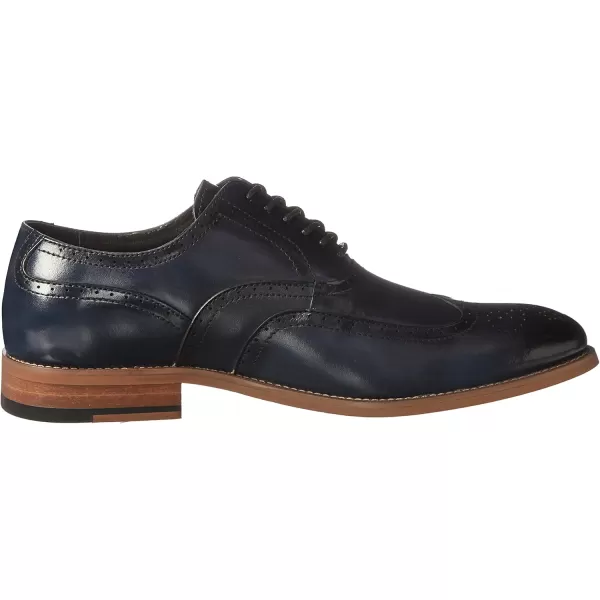 STACY ADAMS Mens Dunbar Wingtip OxfordIndigo
