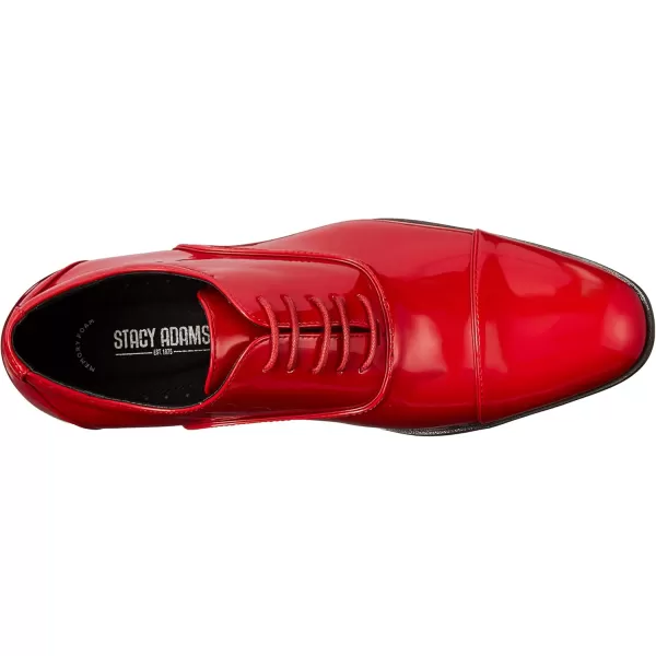 STACY ADAMS Mens Gala OxfordRed Patent