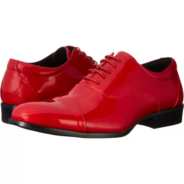 STACY ADAMS Mens Gala OxfordRed Patent
