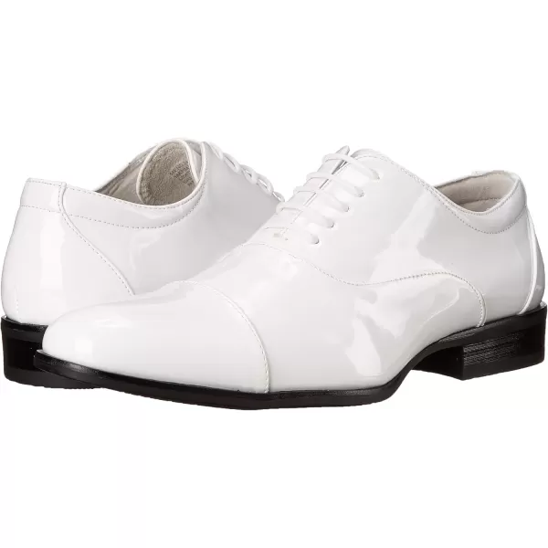 STACY ADAMS Mens Gala OxfordWhite Patent