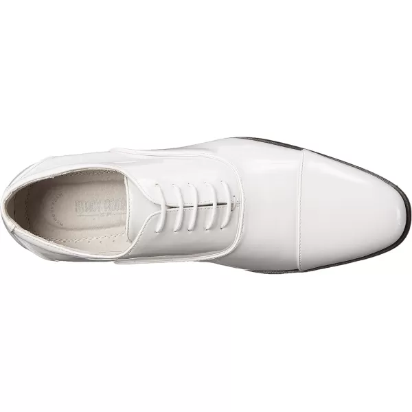 STACY ADAMS Mens Gala OxfordWhite Patent