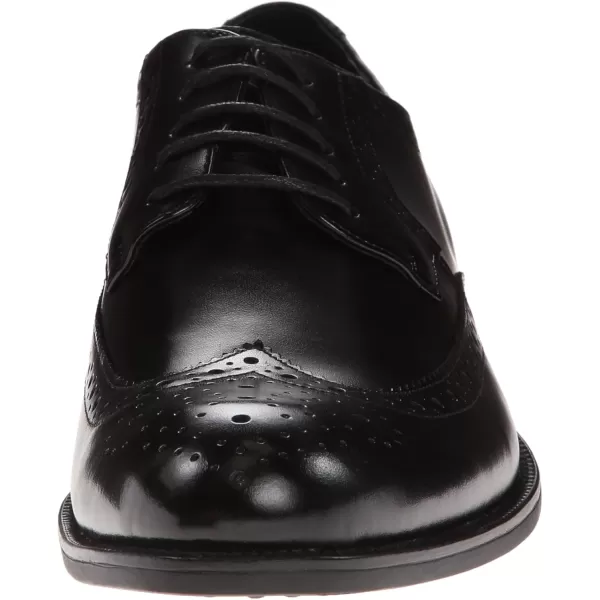 STACY ADAMS Mens Garrison Wingtip OxfordBlack