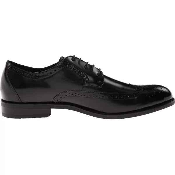 STACY ADAMS Mens Garrison Wingtip OxfordBlack